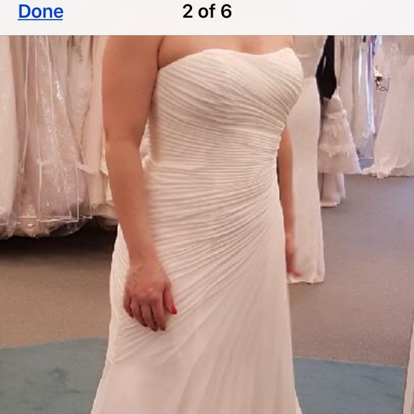 Size 10 Wedding Dress Ivory- Brand new with Tags! - Picture 1 of 5